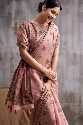 modal cotton saree elegant soft cotton sarees