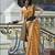elegant tissue linen saree 