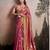 pink designer party wear & festive sarees