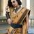 elegant tissue linen saree 