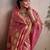 pink designer party wear & festive sarees