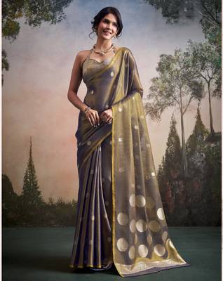 grey party wear & festive sarees 2