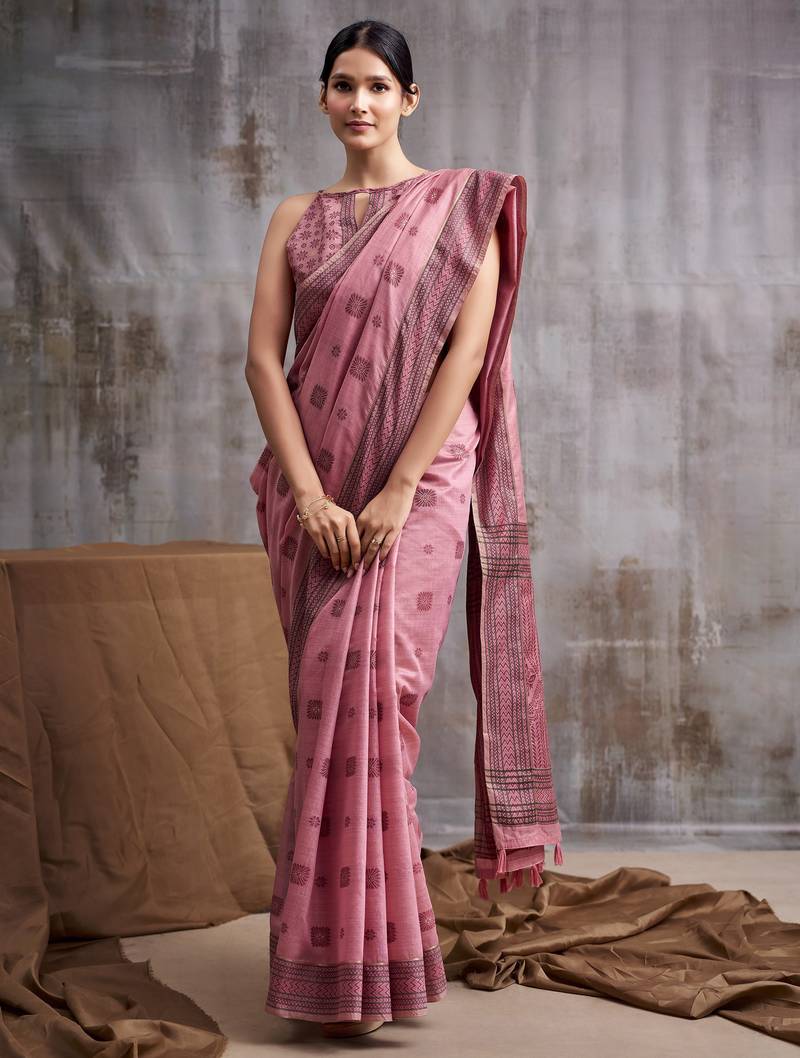 modal cotton saree elegant soft cotton designer sarees