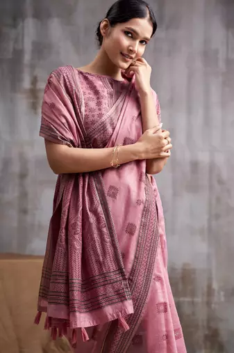 modal cotton saree elegant soft cotton sarees