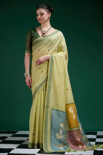  soft cotton designer sarees set