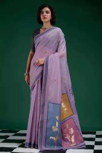  soft cotton designer sarees set