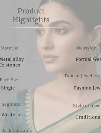 Kundan Stud Earrings with Pearl Drop | Red & Green Stones | 18k Gold Plated Festive Studs