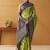 modal fancy cotton saree with pochampalli border & pallu