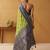 modal fancy cotton saree with pochampalli border & pallu
