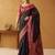 modal fancy cotton saree with pochampalli border & pallu