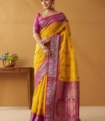 modal fancy cotton saree with pochampalli border & pallu