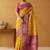 modal fancy cotton saree with pochampalli border & pallu