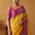 modal fancy cotton saree with pochampalli border & pallu