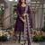  crunchy silk embroidered gown set with dupatta & bottom 