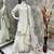 Chinon suit with sequin embroidery gharara & organza dupatta 