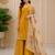Chinon suit with sequin embroidery gharara & organza dupatta 