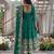  crunchy silk embroidered gown set with dupatta & bottom 