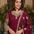  chinon silk kurti set with embroidery coding sequin zari work