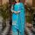  chinon silk kurti set with embroidery coding sequin zari work