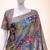 Pure gajji silk blend saree with original embroidery & sequence work 
