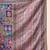 Pure gajji silk blend saree with original embroidery & sequence work 
