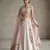 WHITE BANARASI viscose LEHENGA CHOLI WITH DUPATTA