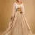 WHITE EMBROIDERED GEORGETTE FLAIRED LEHENGA CHOLI WITH DUPATTA