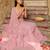 PINK PLAIN GEORGETTE BEST LEHENGA CHOLI WITH DUPATTA