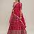 PINK EMBROIDERED GEORGETTE GRANDEUR LEHENGA CHOLI WITH DUPATTA