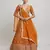 ORANGE EMBROIDERED GEORGETTE GRANDEUR LEHENGA CHOLI WITH DUPATTA