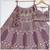 WINE EMBROIDERED GEORGETTE DESIGNER LEHENGA CHOLI WITH DUPATTA