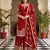  traditional wear sharara with heavy border dupatta set