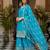  traditional wear sharara with heavy border dupatta set