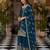  traditional wear sharara with heavy border dupatta set