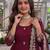  wedding wear embroidered anarkali set
