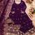  wedding wear embroidered anarkali set