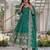 wedding wear embroidered anarkali set
