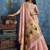 Pink paithani tissue handloom weaving saree