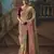 Multicolor fancy fabric saree with embroidered work