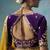 Mustard fancy fabric saree with embroidered work
