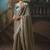 Grey fancy fabric saree with embroidered work