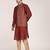 Men's woven design  jacquard kurta jacket set