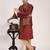Men's woven design  jacquard kurta jacket set