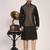 Men's woven design  jacquard kurta jacket set