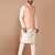 Men's woven design floral jacquard kurta jacket set