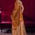 Rust satin linen handloom weaving silk blend saree