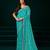 Rama  soft net sequence emboidery designer party wear festive saree with unstitched blouse piece