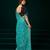 Rama  soft net sequence emboidery designer party wear festive saree with unstitched blouse piece