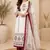 printed maslin kurta set with sequence work dupatta & rayon pant
