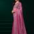Baby pink  soft net sequence emboidery designer party wear festive saree with unstitched blouse piece